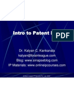 Intro to Patent Law
