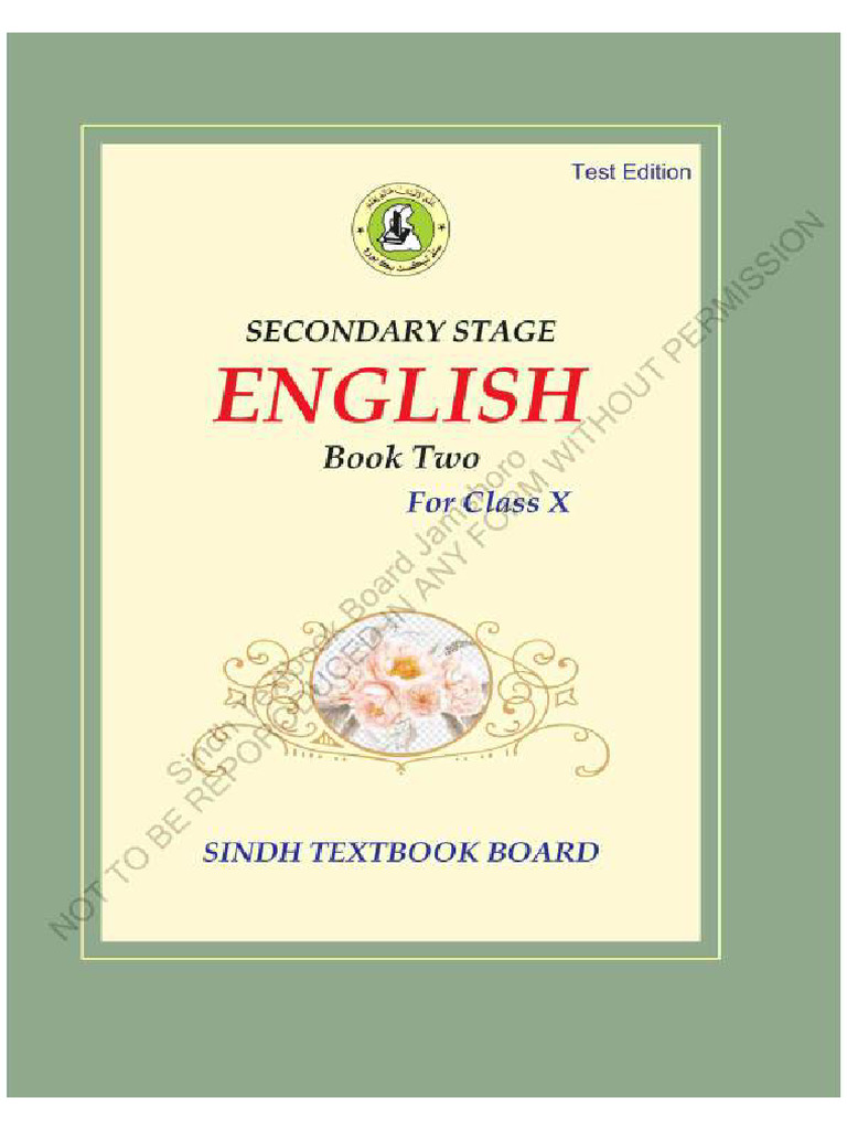 English Class 10th Book | PDF