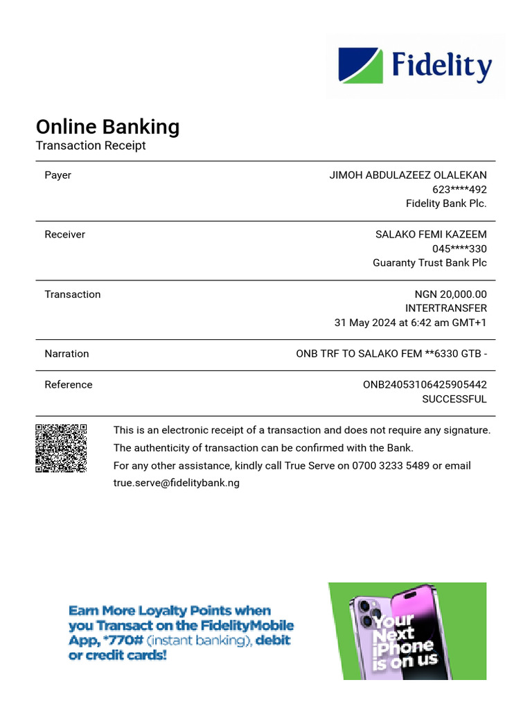 Transaction Receipt | PDF