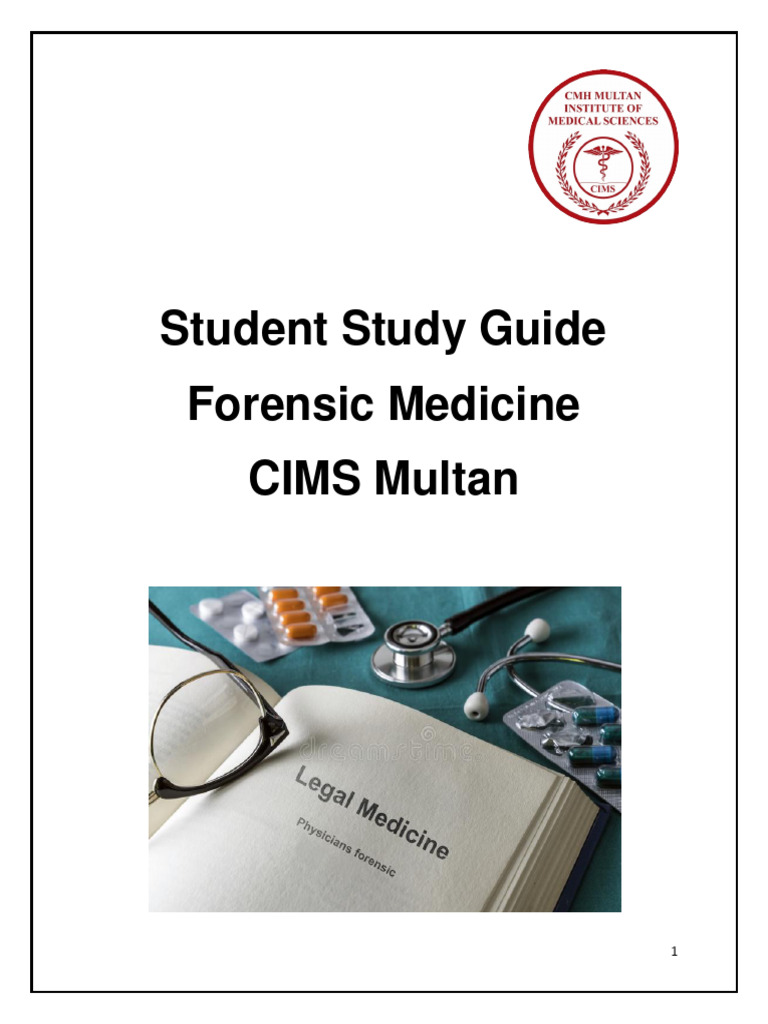 StudentStudyGuide ForensicMedicine 2021 | PDF | Autopsy | Wound
