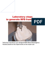 RPD Laboratory Steps To Generate A Framework