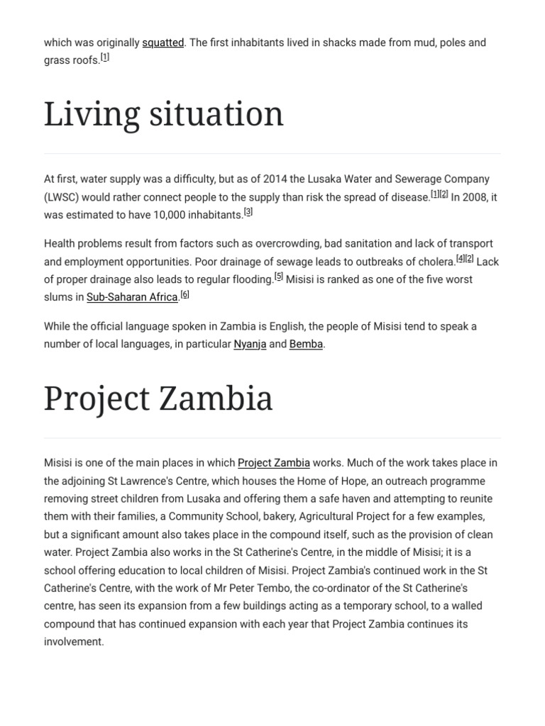 Misisi Slum Redevelopment Plans | PDF | Water | Environmental Engineering