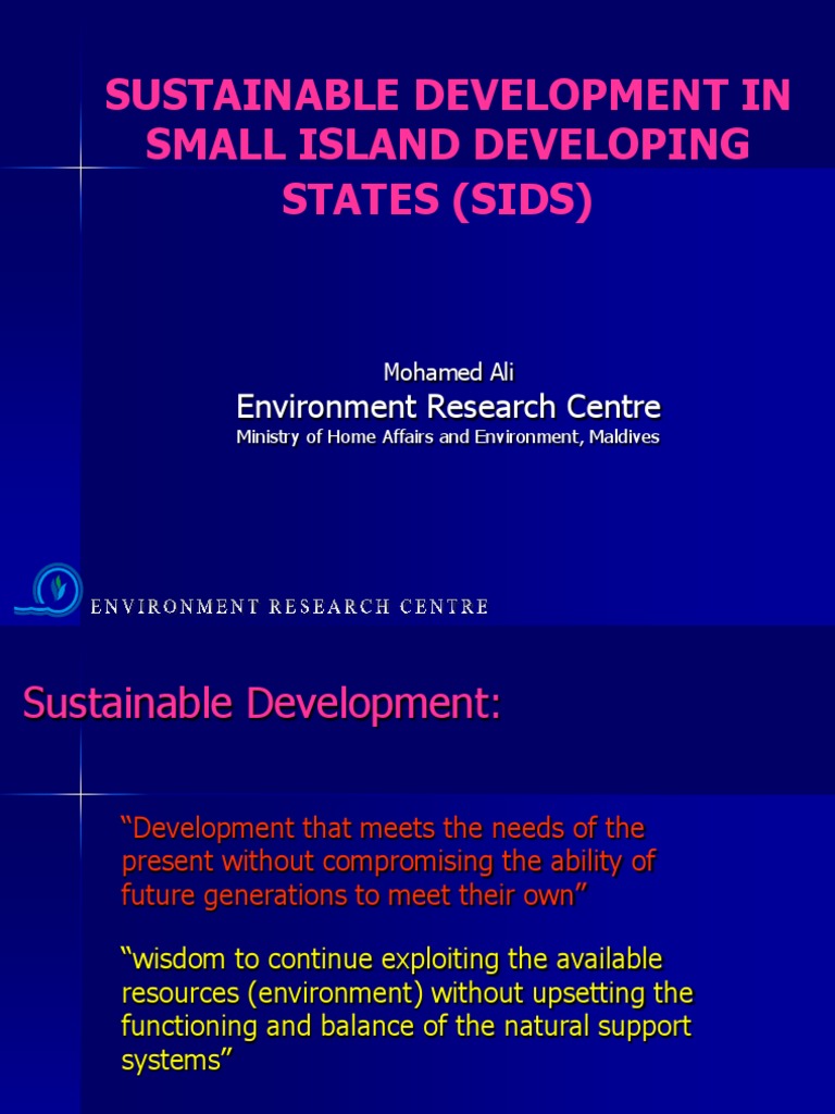 Sustainable Development in SIDS | PDF | Coral Reef | Sustainability