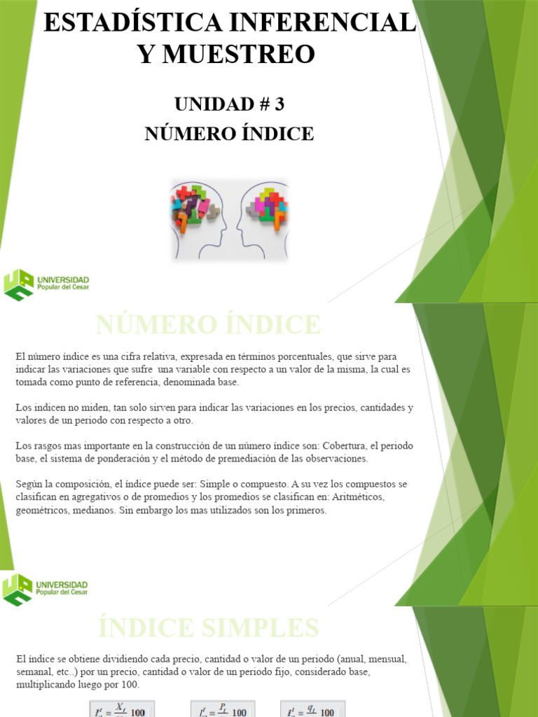 UNIDAD 3 Numeros Indice | PDF