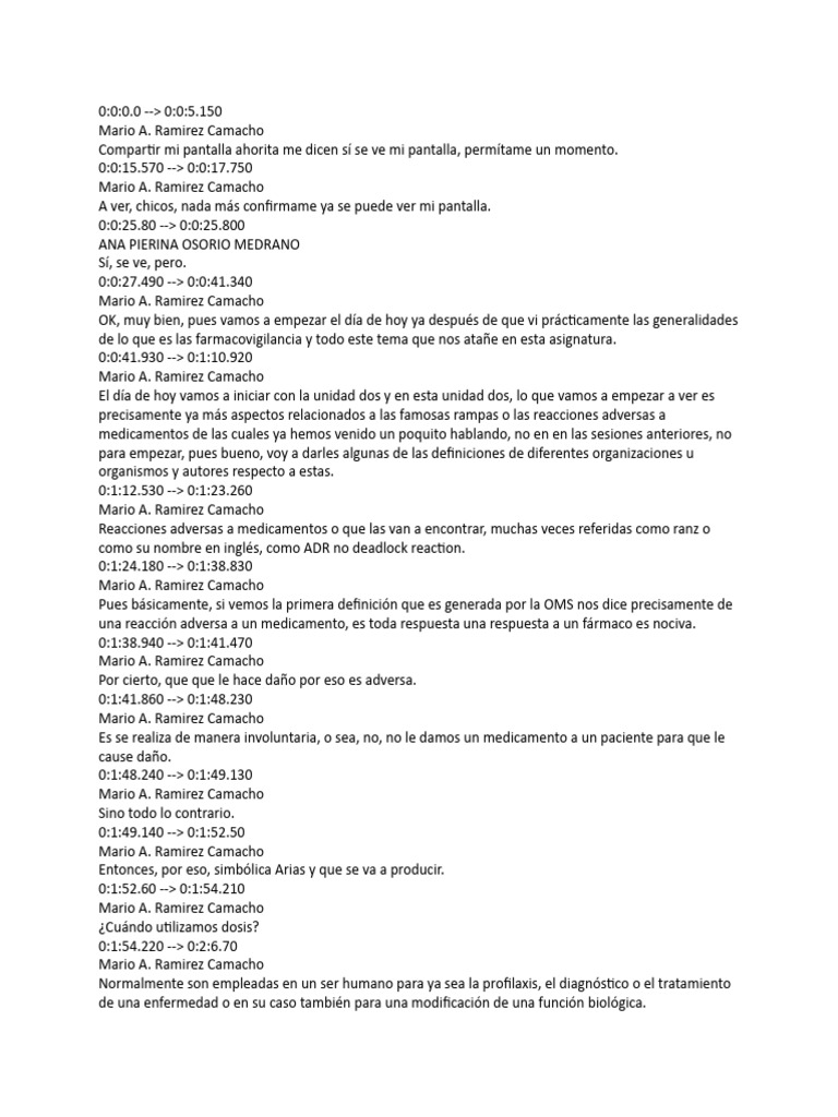 Transcript - 2024 02 16 | PDF | Medicamentos con receta | Farmacología