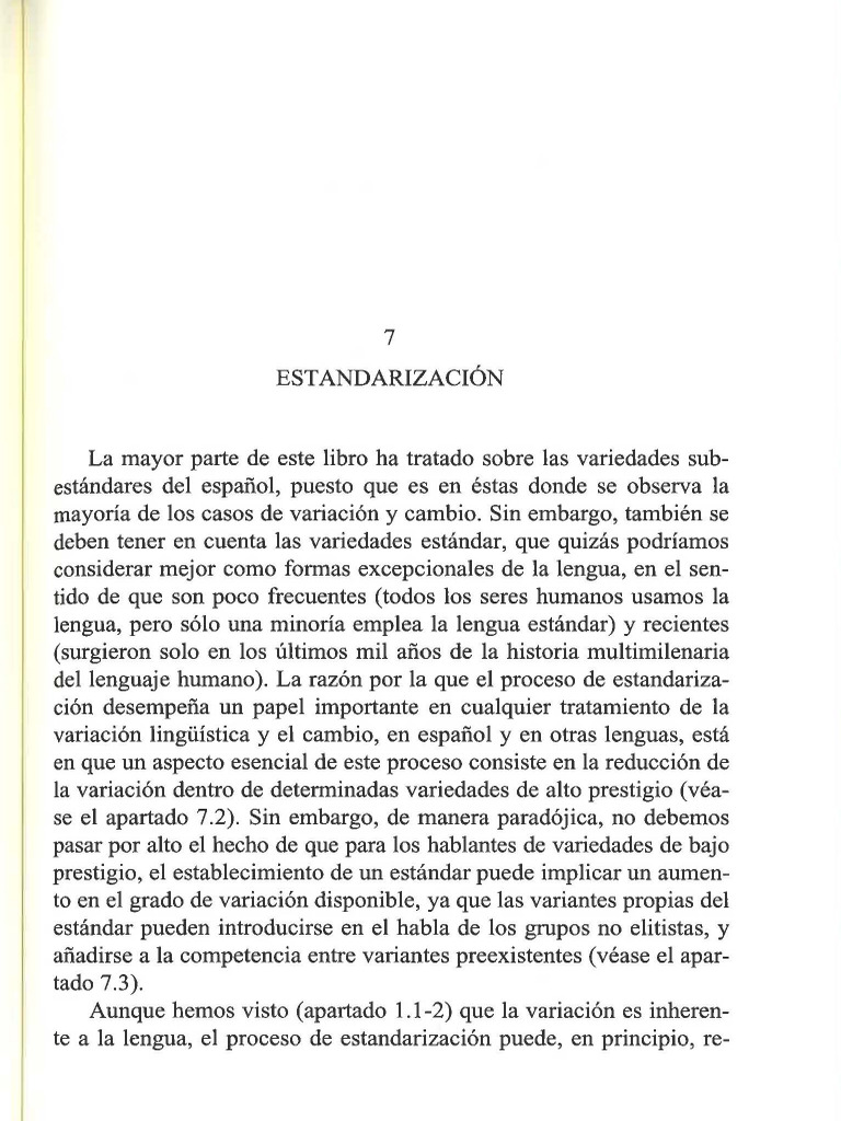 Ralph Penny - Variacion y Cambio en Espanol - Estandarización ...