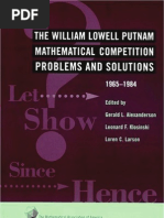 Download The William Lowell Putnam Mathematical Competition by Best Radu SN73901613 doc pdf