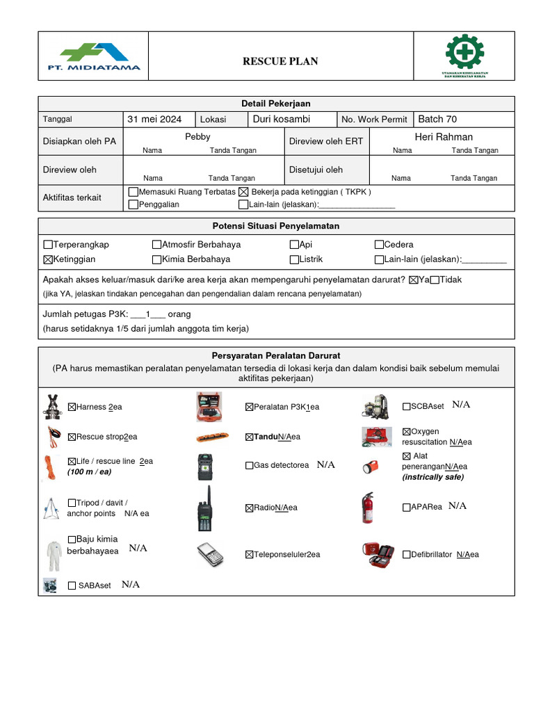 HR - Rescue-Plan-Template | PDF