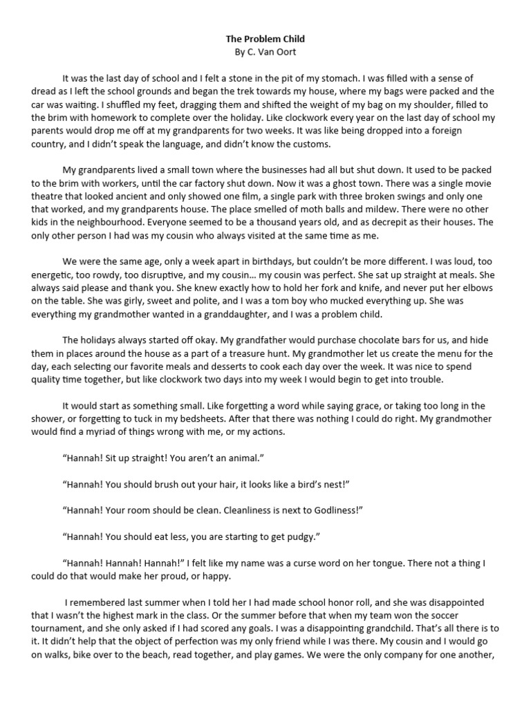 The Struggles of a Problem Child | PDF | Poetry