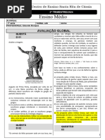 Substitutiva - Questôes AVG - 2º Trimestre - História - 1 Série