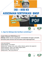 Kisi Kisi Sertifikasi BNSP