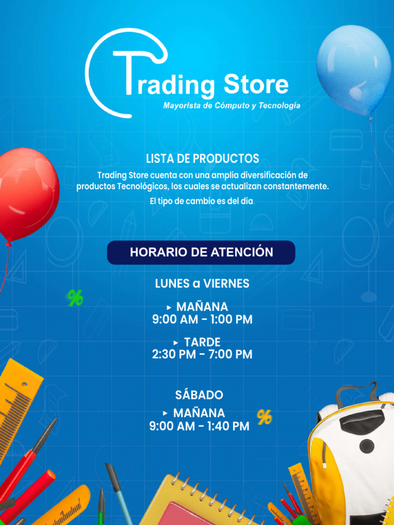 Productos Tecnológicos en Trading Store | PDF | Unidad de estado sólido ...