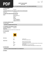 TREM Card: Transport Emergency Guide | PDF | Dangerous Goods | Water