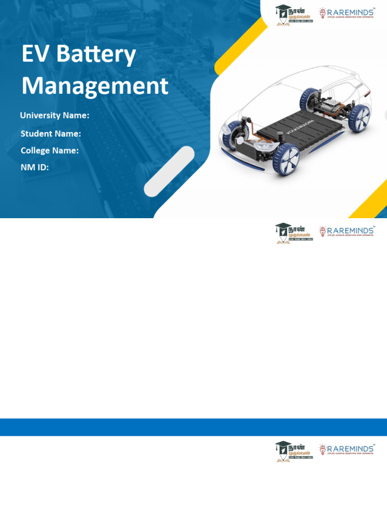 Ev Battery Management Pdf