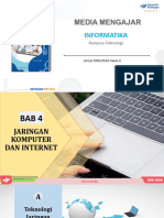 INFORMATIKA Rumpun Teknologi_Bab 4 Jaringan Komputer dan Internet