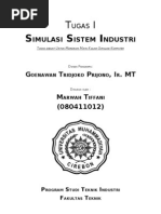 Download 68878474 Tugas I Simulasi Sistem Industri by Agus Salam Al-Jaelani SN73905251 doc pdf