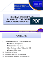 01 Gen Prov & Proc   Org_PPSA