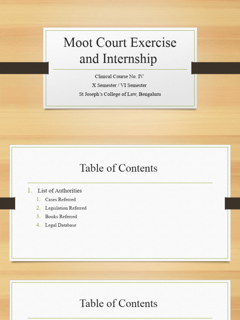 Moot Court Exercise Guidelines for Students | PDF | Law