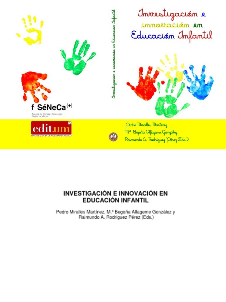 Innovación en Educación Infantil | PDF | Plan de estudios | Aprendizaje