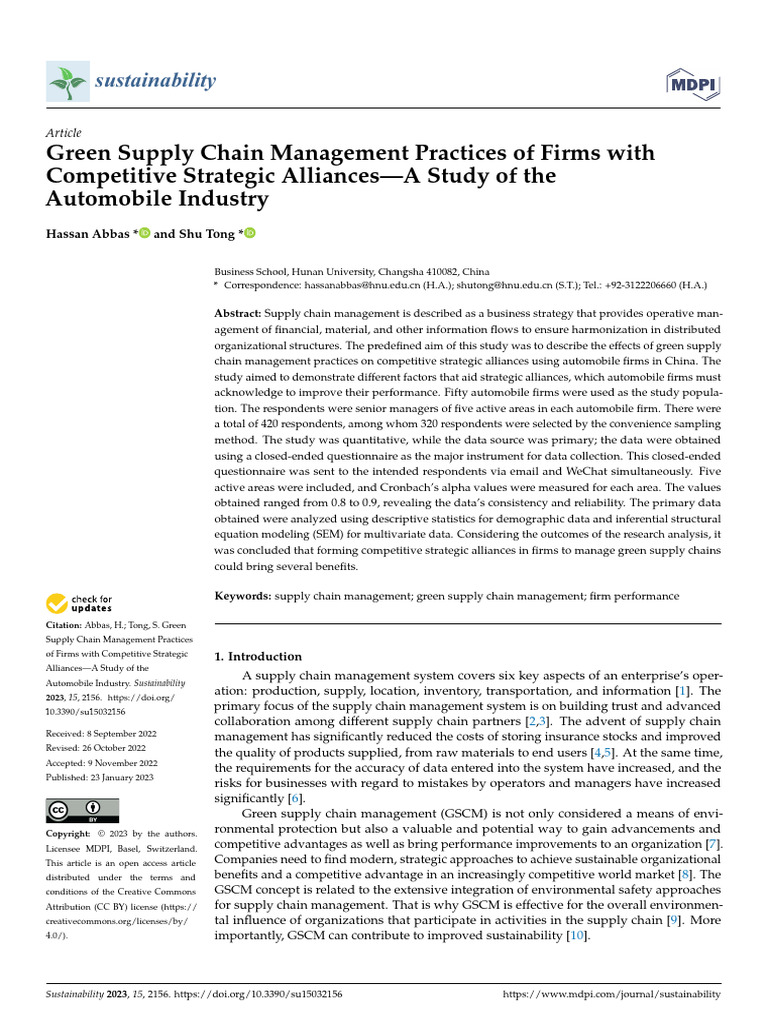 SCM 12 | PDF | Supply Chain Management | Supply Chain