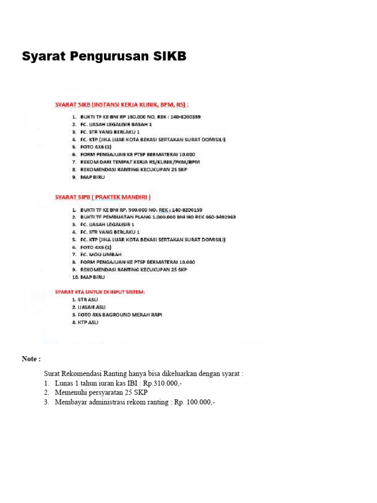 Syarat Pengurusan Sikb Pdf