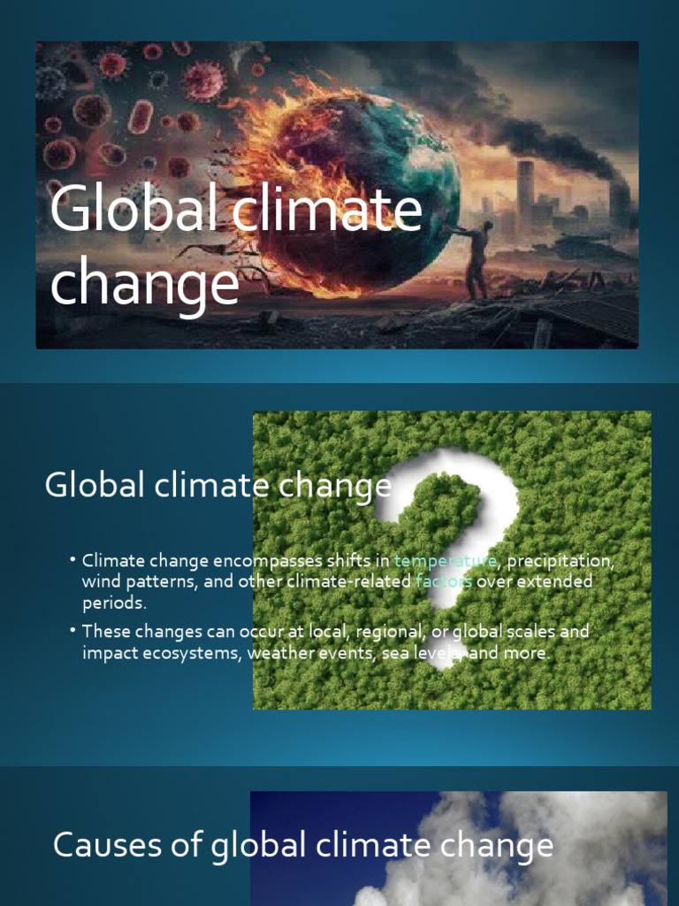 Understanding Global Climate Change | PDF | Climate Change | Climate