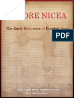 Before Nicea - Early Followers of Prophet Jesus