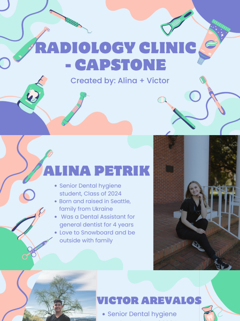 capstone project PDF Dental Hygienist Learning