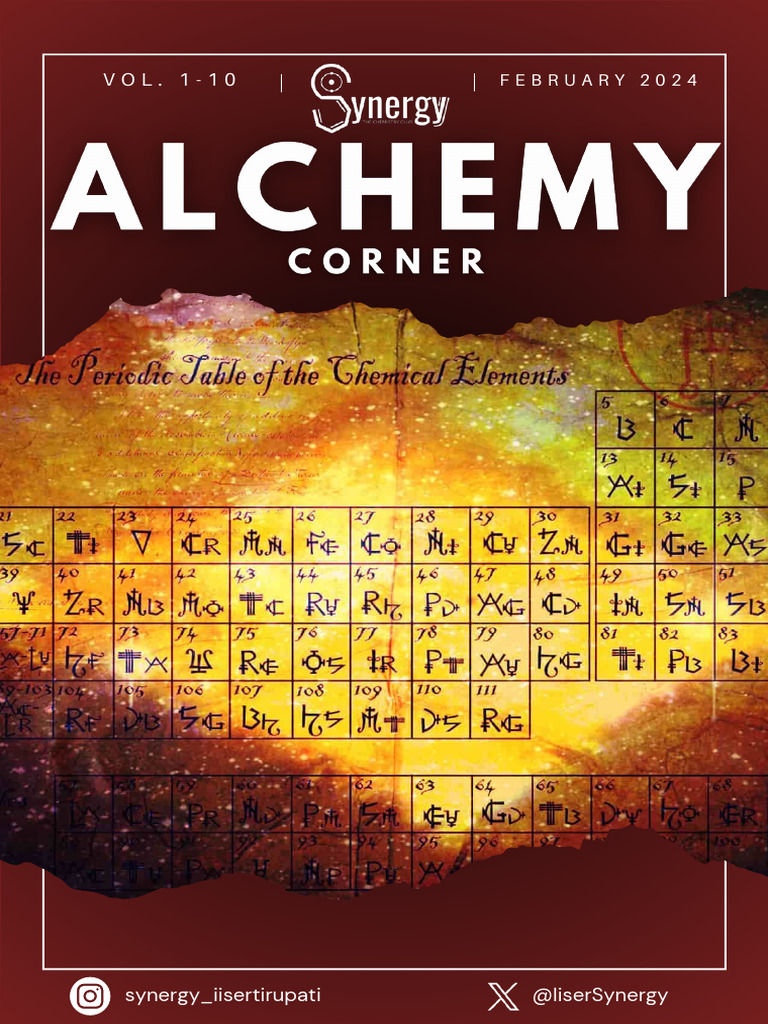 Alchemy Corner Super 10 Version | PDF | Coordination Complex | Chemistry