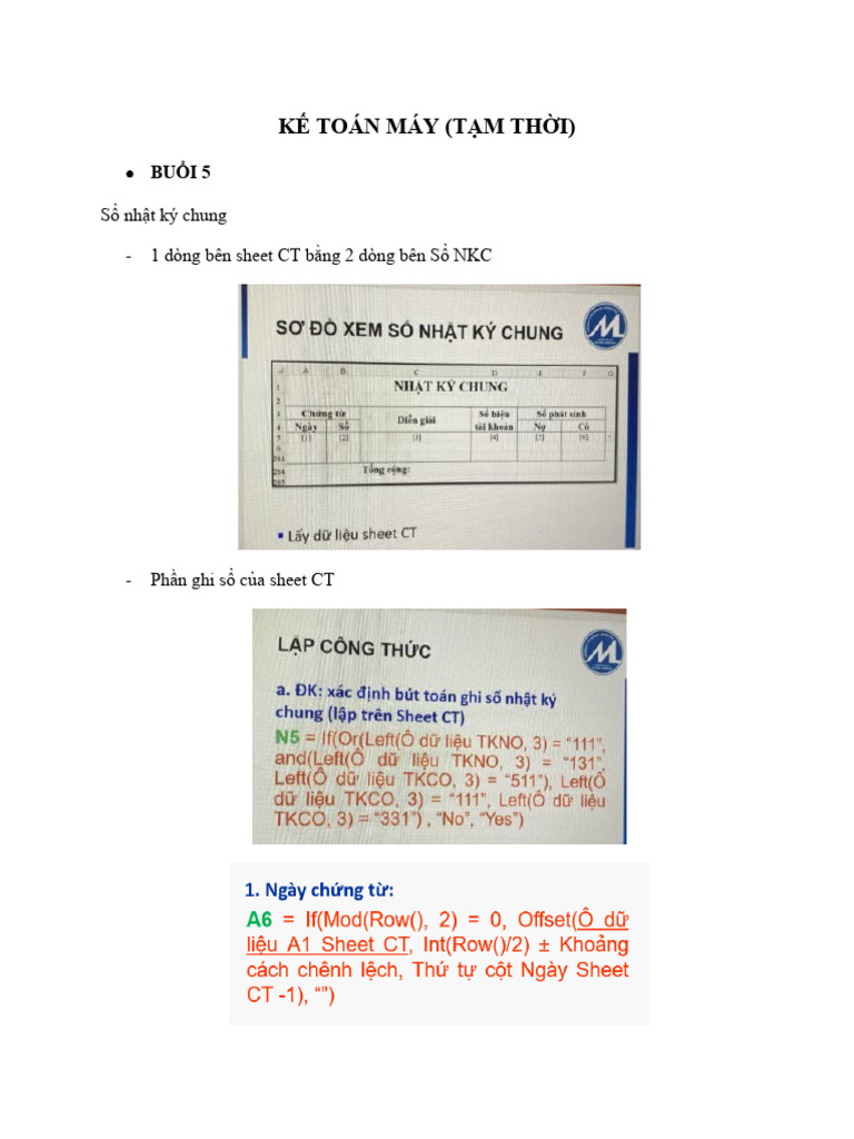 KẾ TOÁN MÁY 7 | PDF