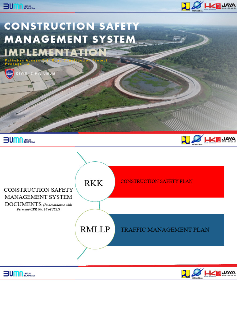 Construction Safety Management System Guide | PDF | Traffic | Risk