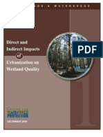 Article Impact Urbanization Wetland Quality