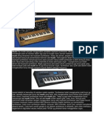 Synthesizer Keyboard