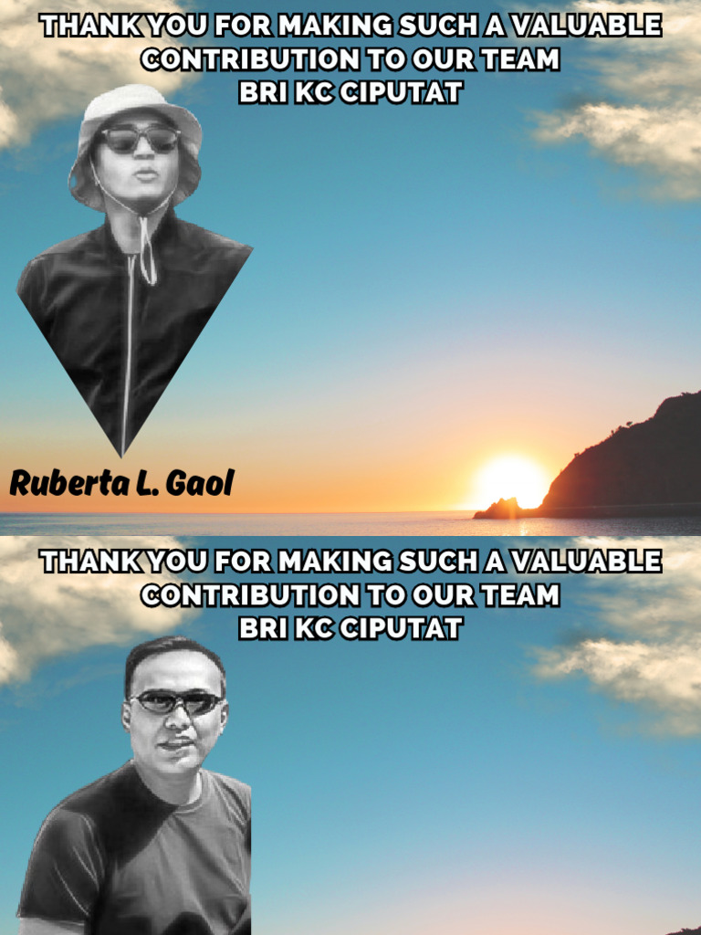 Team Contribution Appreciation Note | PDF | Social Science | Wellness
