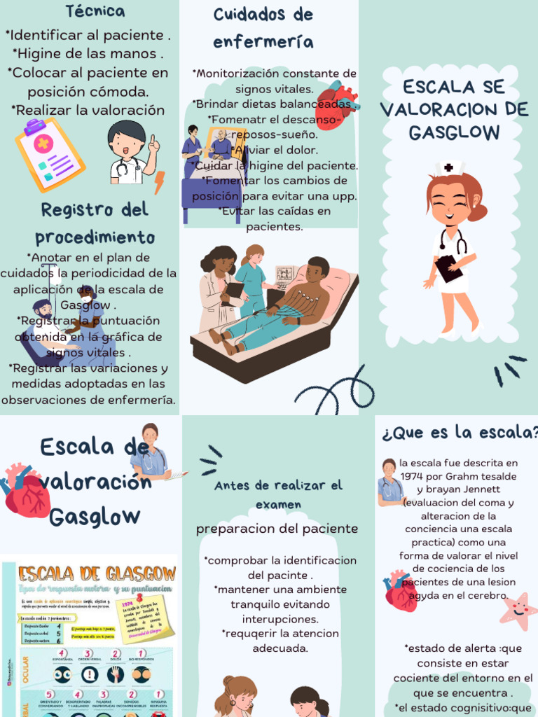 Valoración de la Escala de Gasglow | PDF | Medicina CLINICA | Medicina