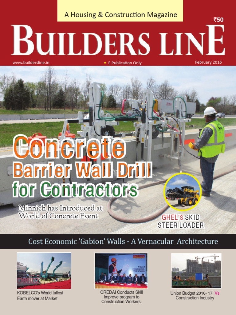 E Feb 2016 Buildersline L | PDF | Engineering | Real Estate