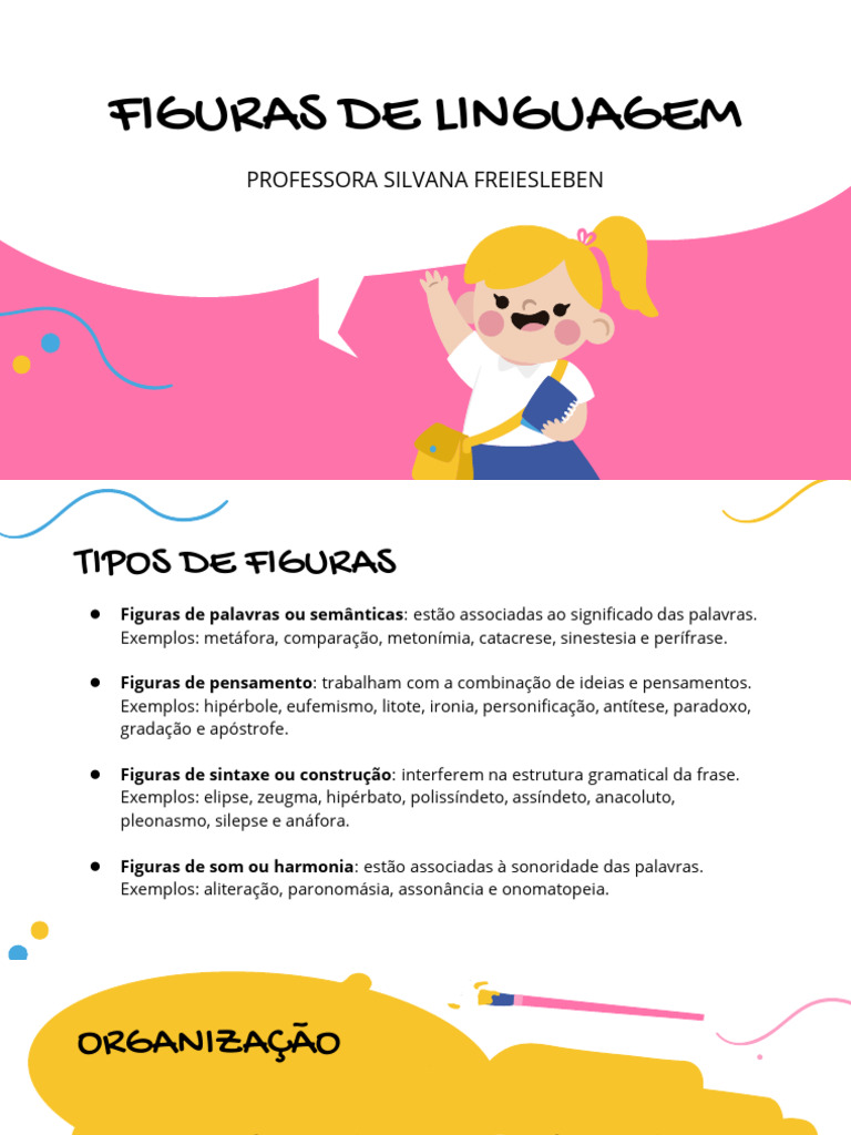 Tipos de Figuras de Linguagem Explicadas | PDF | Metáfora | Linguística
