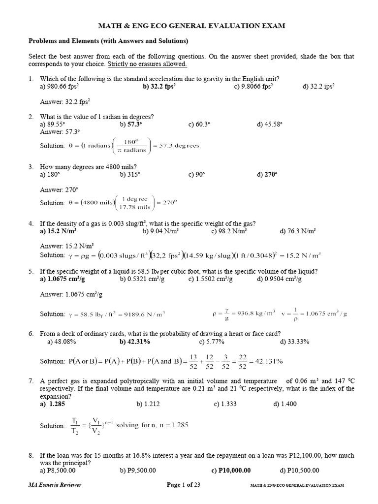 MATHEMATICS (Problems and Elements) | PDF | Net Present Value