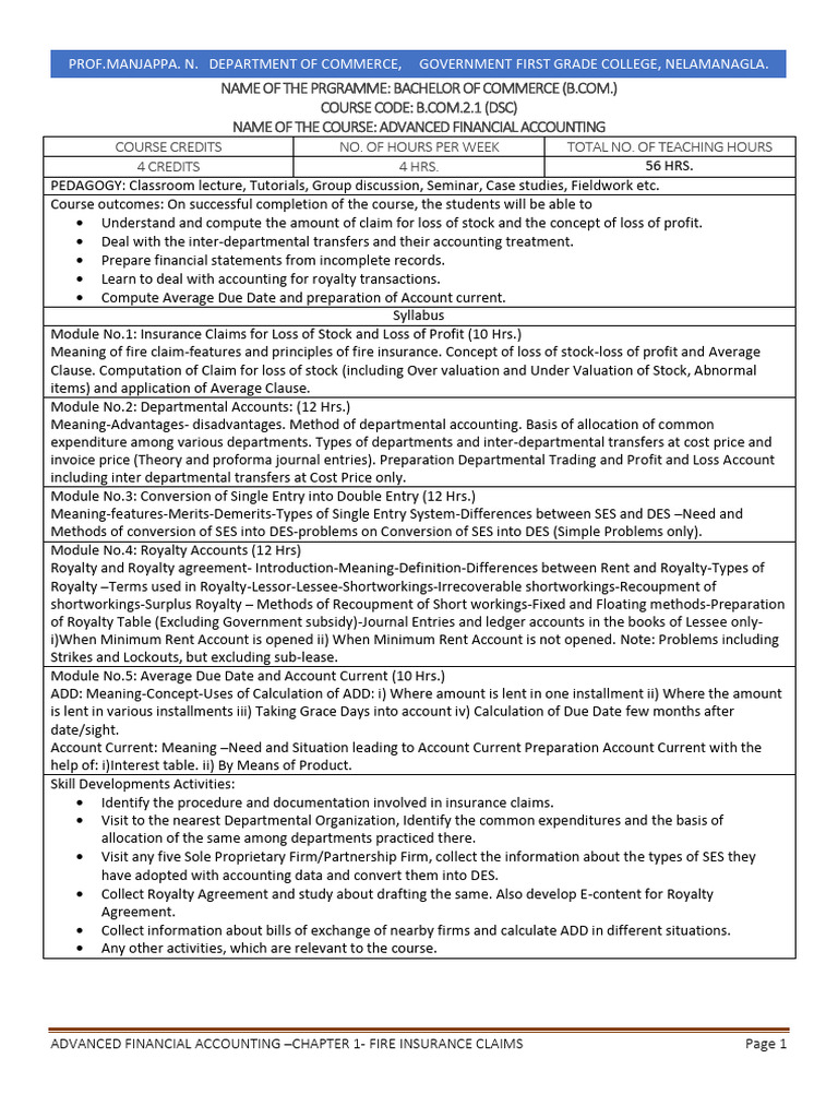 Fire Insurance Claims Accounting Guide | PDF | Insurance | Expense