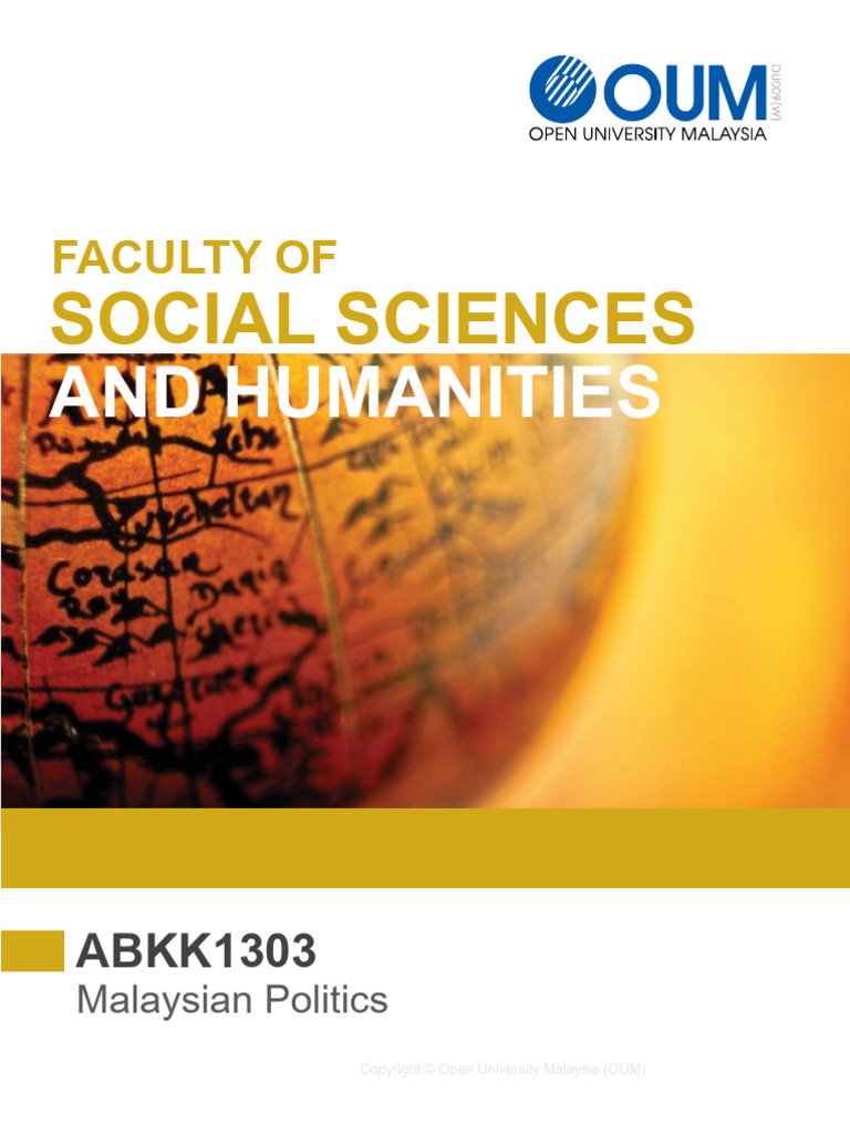 Malaysian Politics - OUM Module (Restricted) | PDF | Political Science ...