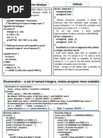 Typedef - To Define New Datatype Bitfieds