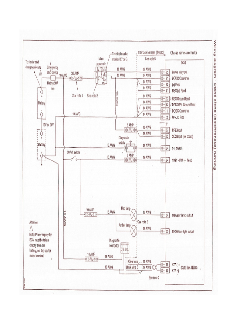 Perkins 1300 Series Wiring Update | PDF