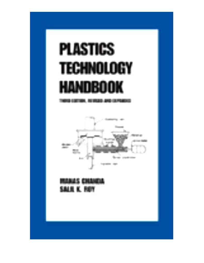 Plastics Technology Handbook | PDF