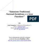 Satanismo Tradicional NacionalSocialismo e o Aeon Faustiano