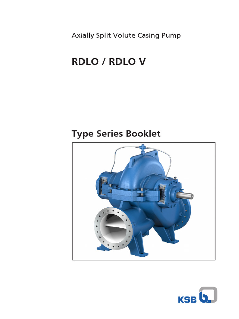 KSB Agua de Mar | PDF | Pump | Bearing (Mechanical)