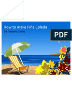 How To Make Piña Colada
