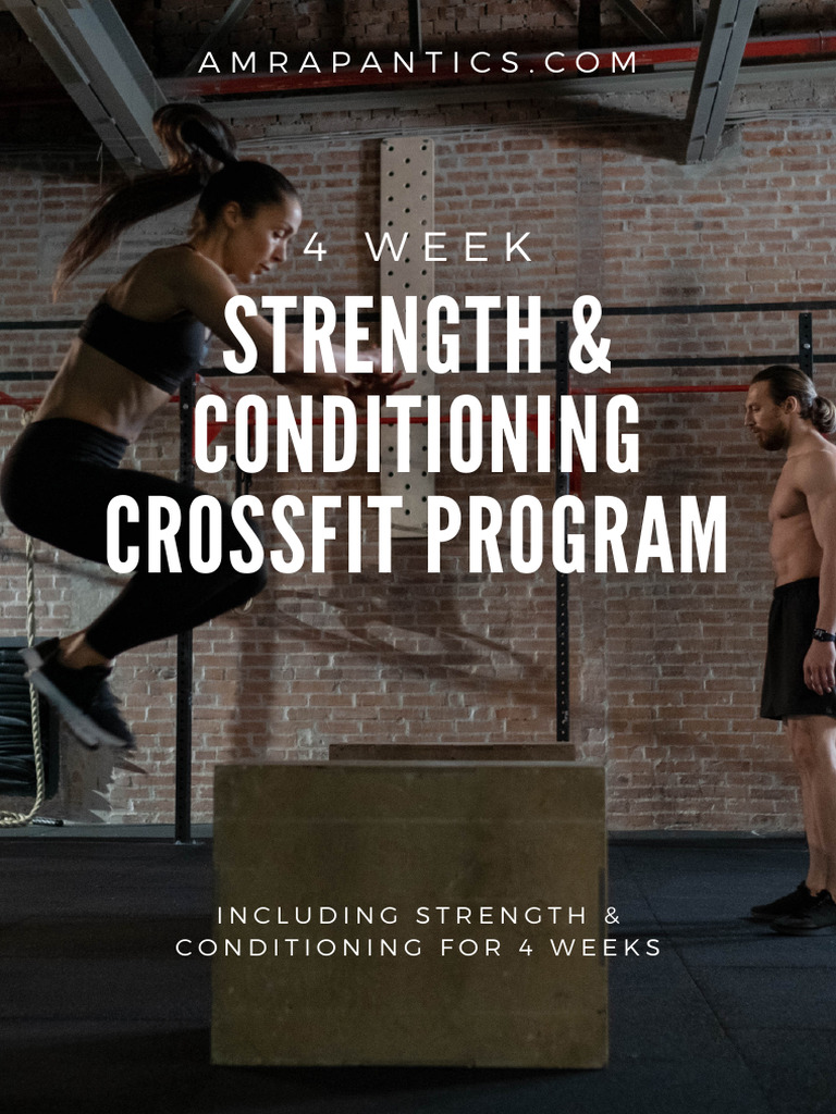 4-Week CrossFit Strength Program | PDF | Strength Training | Management ...