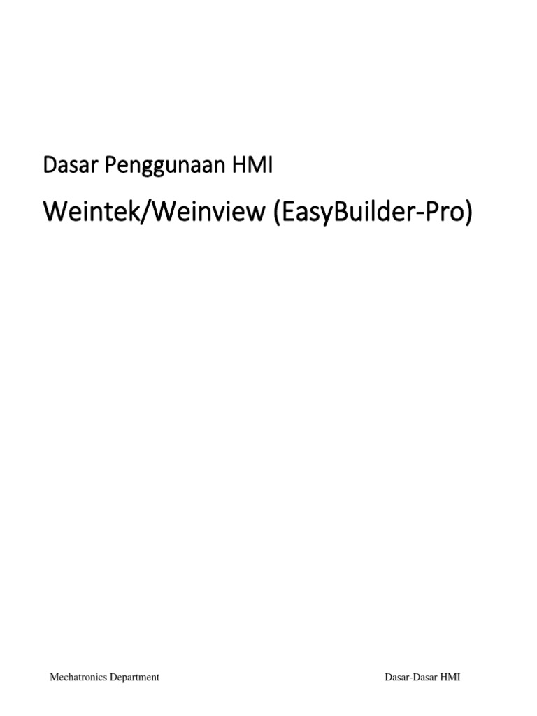 Panduan Instalasi dan Penggunaan HMI | PDF