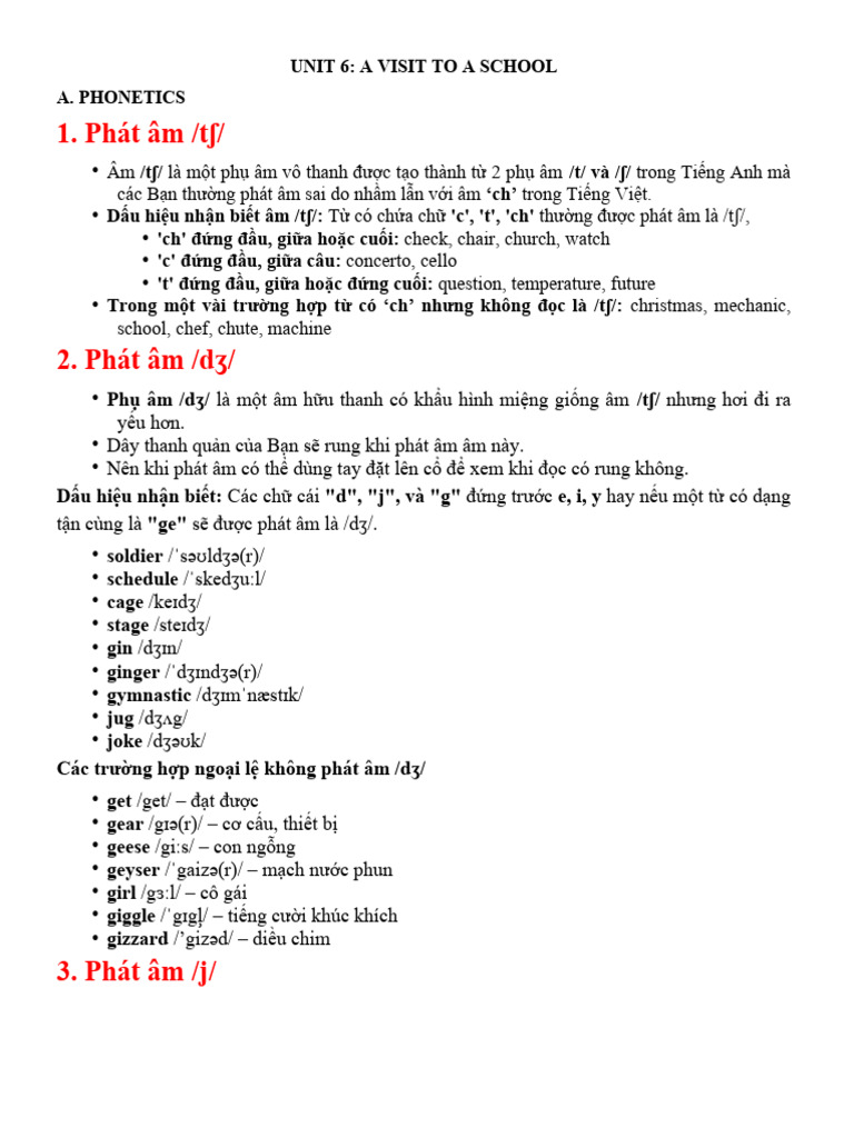 Unit 6 A Visit To A School | PDF | Schools | University Of Oxford