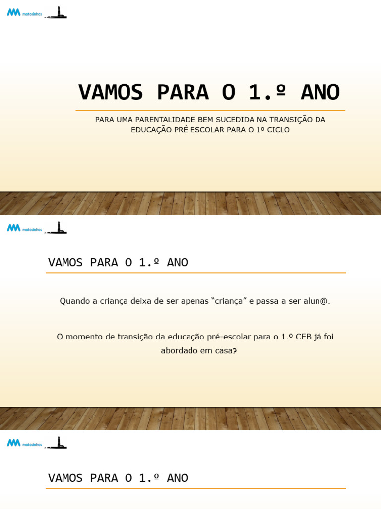 Vamos Para O 1º Ano Pdf Aprendizado Pré Escola